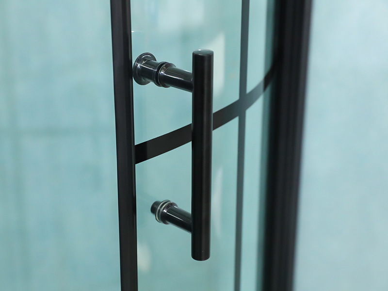 SE-bueform herdet glass bad dobbel skyve dusjkabinett SE-bueform herdet glass bad dobbel skyve dusjkabinett