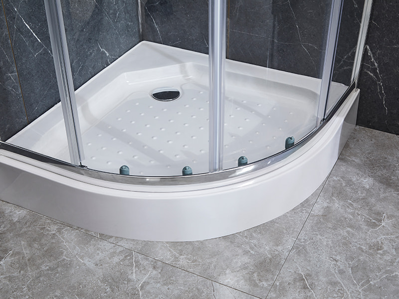 SE Krom aluminiumsprofil skyve dusjkabinett for bad SE Krom aluminiumsprofil skyve dusjkabinett for bad