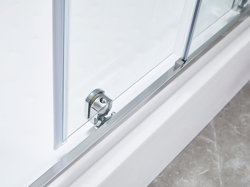 SQ Klart herdet glass Baderom Skyvedusjkabinett, med brett SQ Klart herdet glass Baderom Skyvedusjkabinett, med brett