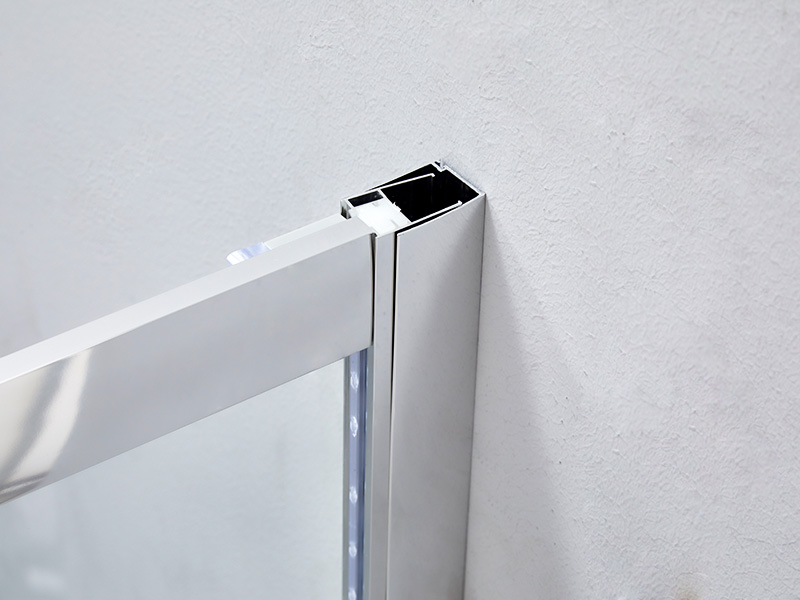 SQ Klart herdet glass Baderom Skyvedusjkabinett, med brett SQ Klart herdet glass Baderom Skyvedusjkabinett, med brett