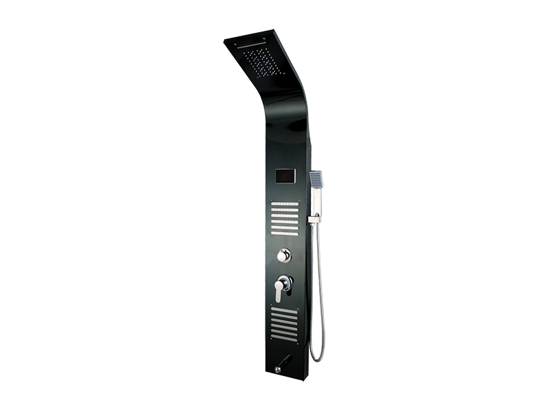 EC-1027 dusjpanel med LED-lys og skjerm